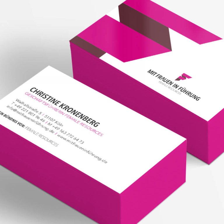 Visitenkarten Design